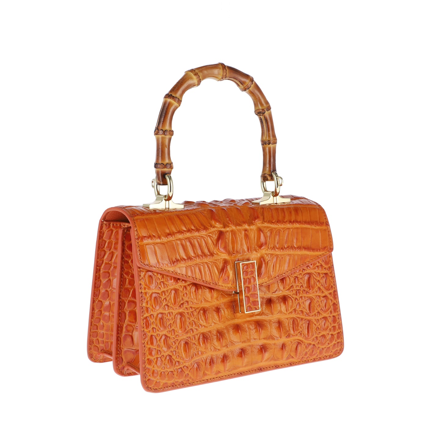 Bamboo Crocodile Bag