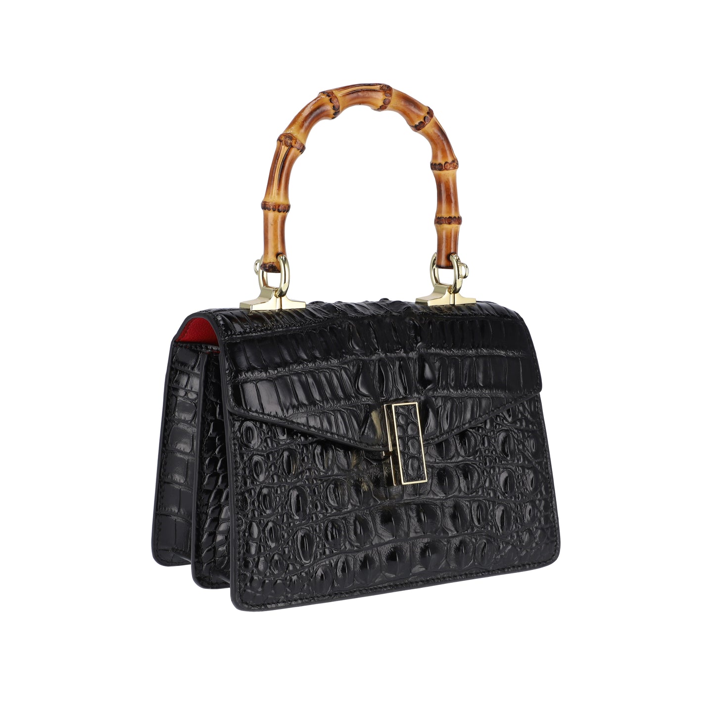 Bamboo Crocodile Bag